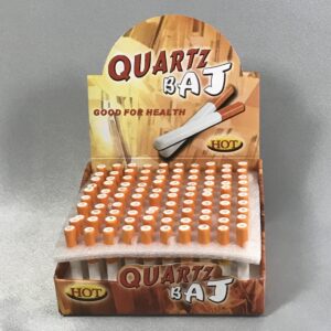 DGBT-02-S -- CASE OF 100 SMALL QUARTZ CIGRATTE BATS ($1.00 ea)