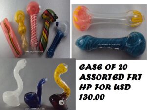 PHP-FRT-20 -- CASE OF 20 ASSORTED FRIT HP 4.5" ~100g ($6.50 ea)