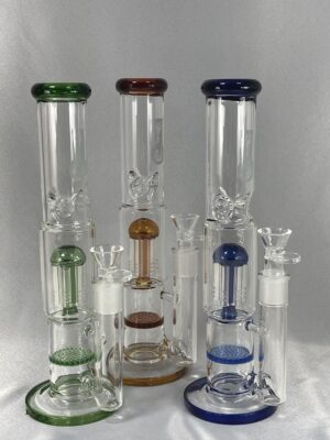 KV-14 -- 13" 605gms LD LOGO ASSORTED COLOR 8-ARMS WITH HONEYCOMB GOG WP