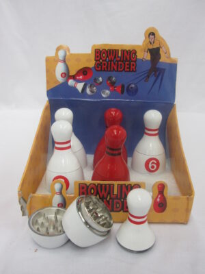 P690 -- CASE OF 6pcs DISPLAY 3 PARTS BOWLING GRINDER ($6.90 ea)
