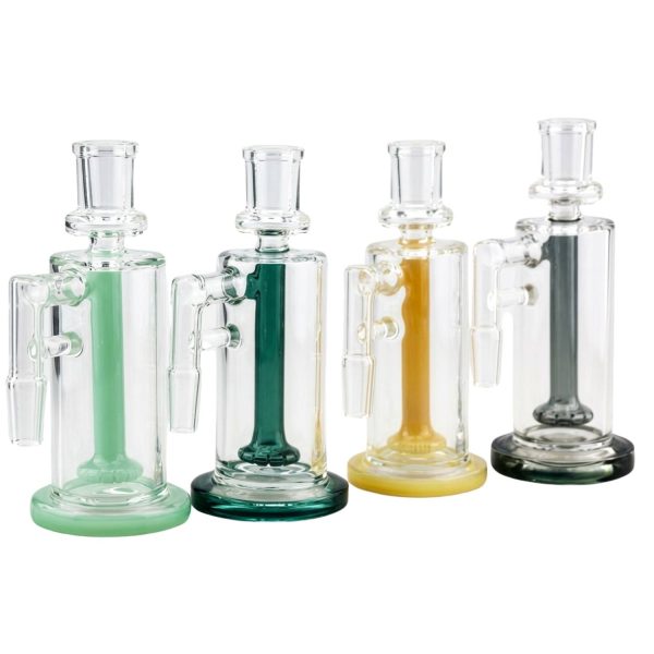 Non-Removable Top Assorted Color Showerhead Ashcatcher 14mm Assorted Color