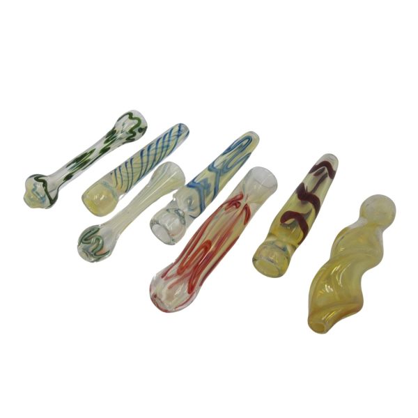 Assorted Non-Handpick Chillums Assorted Case of 20