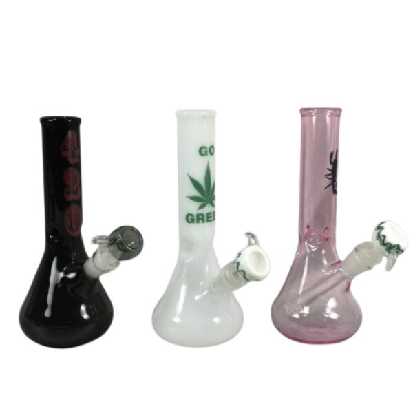 Local Blown Color Tube Beaker WP 10"
