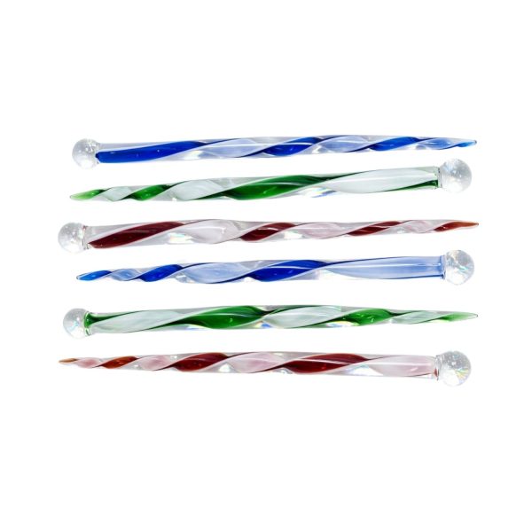 Swirly Worked Dabber Case of 6