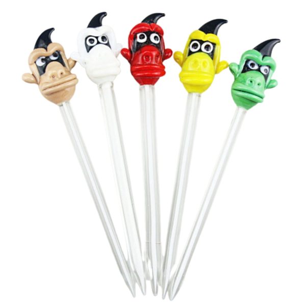 Glass Character Dabber Case of 5