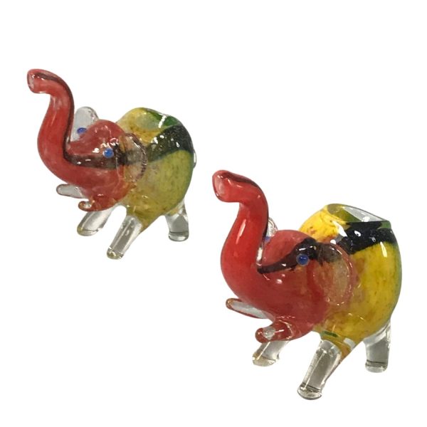 Rasta Elephants Case of 3