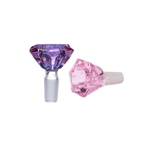Misc Style Gem Bowl 19mm Pink/Purple
