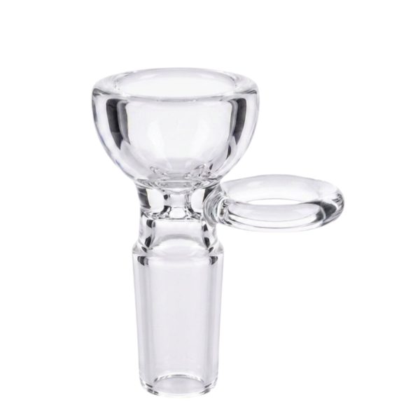 Male Clear Bowl Fits On Female WP 14mm Clear Case of 10