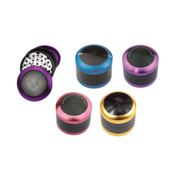 4 Parts CNC Chromium Crusher 2.5" Case of 10
