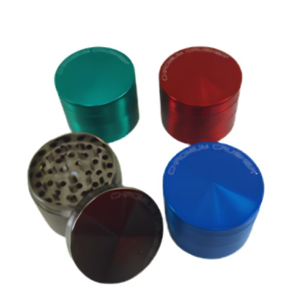 4 Parts CNC Chromium Crusher 2" Case of 10