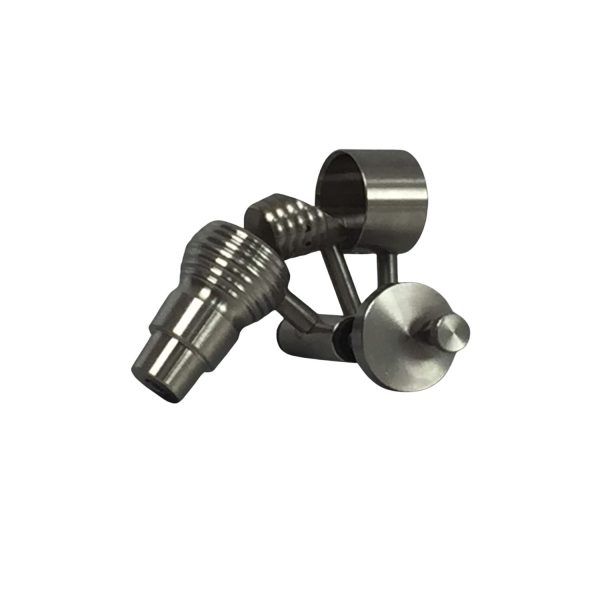 Honeybucket Titanium With Carb Cap Combo Fits On Female WP 19mm/14mm Male