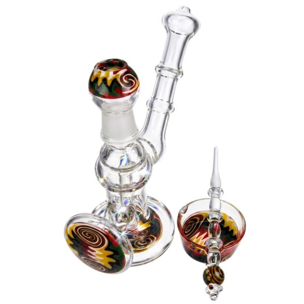 Heavy Reversal Bub With Matching Dome & Dish 8"