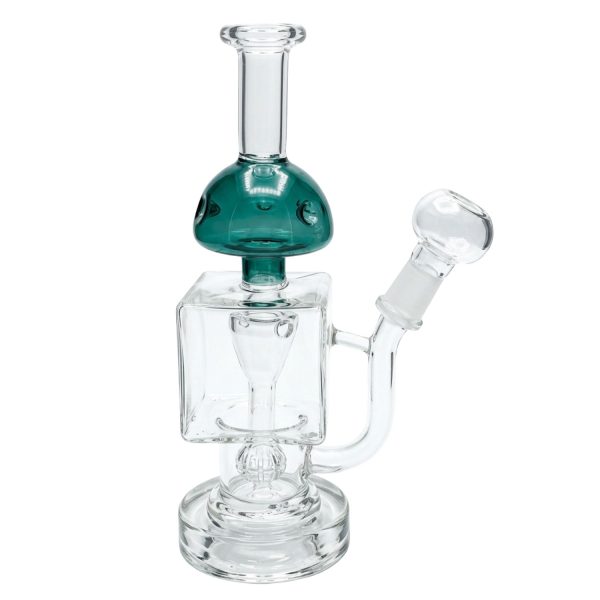 Green Dome With Square HSH Bub 9" Green
