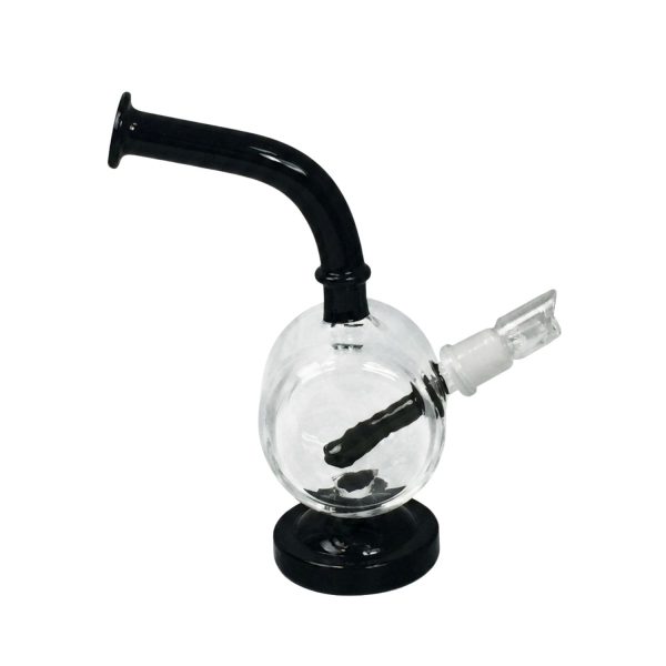 Black Circular With Inline HSH Bub 8" Black