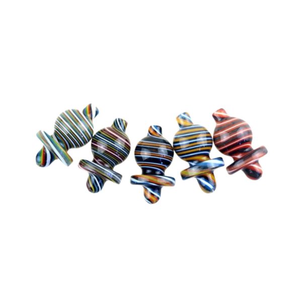 Reverse Pattern Banger Cap UFO Assorted Color Case of 5