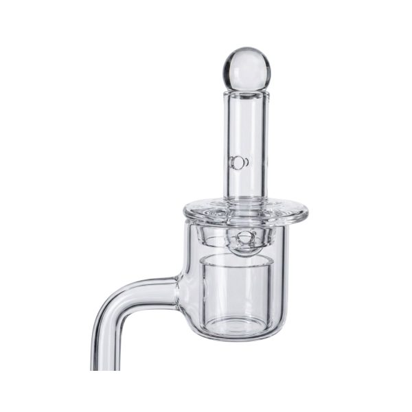 Clear Quartz Carb Cap For Thermal Banger Clear Case of 3
