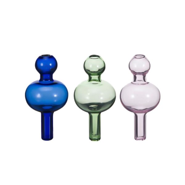 Regular Glass Carb Cap For Thermal Banger Case of 10