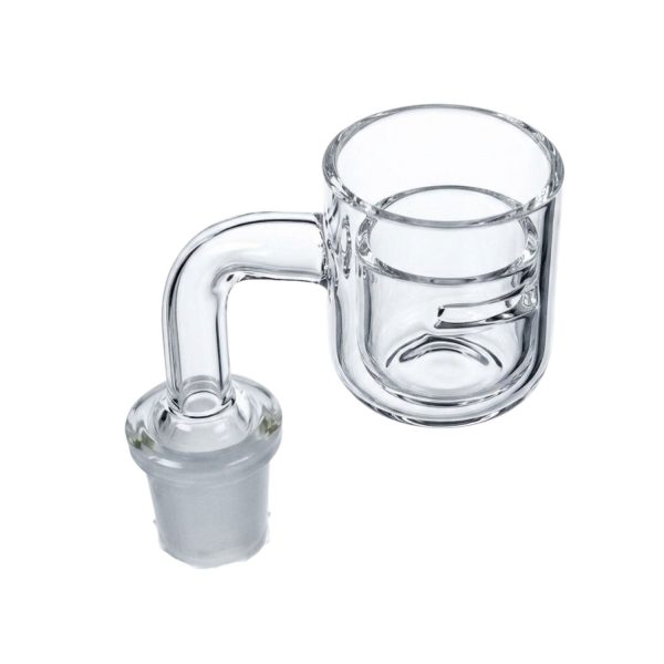 Thermal Quartz Banger With Slit On The Inner Bowl Fits On Female WP 19mm Case of 5