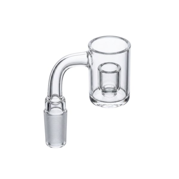 HQ Eternal Quartz 25mm Bowl With 4mm Thick Base With Built In Inner Bowl Fits On Female WP 14mm Case of 5