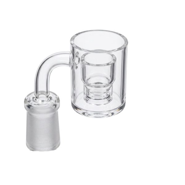 Toro Glass Core Reactor Quartz 30mm Bowl With 4mm Thick Base With A Quartz Insert Fits On Female WP 14mm Case of 5