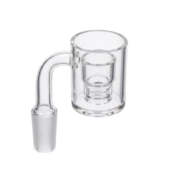 Toro Glass Core Reactor Quartz 30mm Bowl With 4mm Thick Base With A Quartz Insert Fits On Male WP 19mm Case of 5