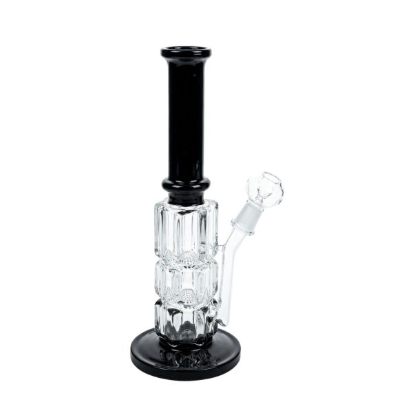 Double Disk Honeycomb With Square Art Glass HSHWP 12"