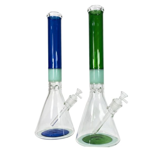 2-Tone Beaker WP 18" 1080gms Assorted Color