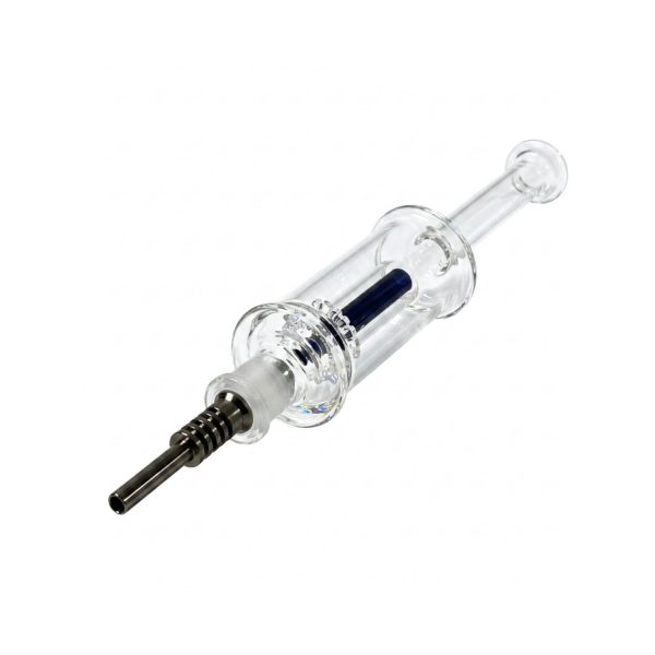 Mini Showerhead Perk Nectar Collector With Titanium Tip 9"