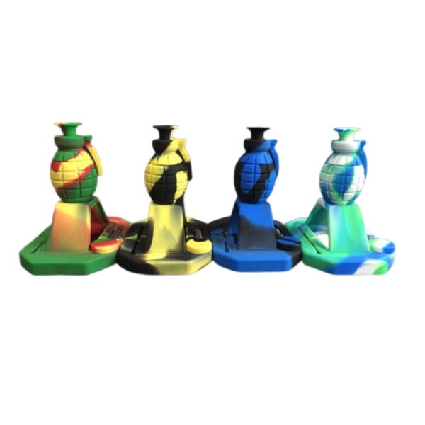 Grenarde Nectar Collector With Silicone Container And Dabber 14mm