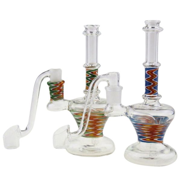 Reversible Bubbler With Dropdown Banger 7"