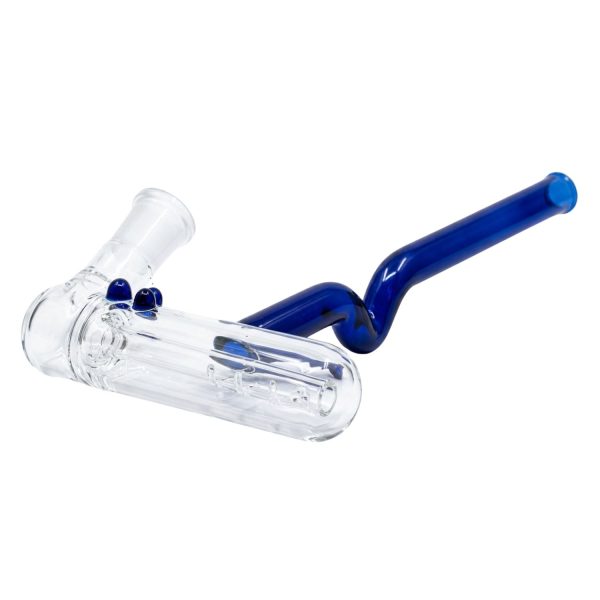 Large Inline Perk Glass On Glass Bub Large
