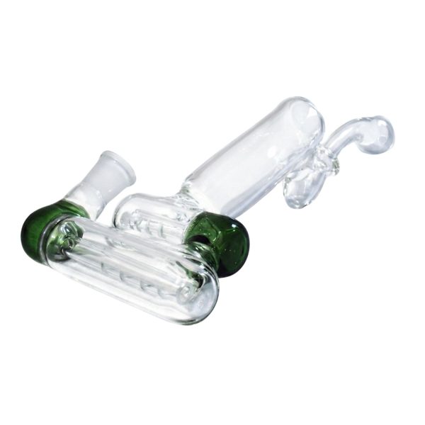 Large Inline Perk Glass On Glass Bub Large