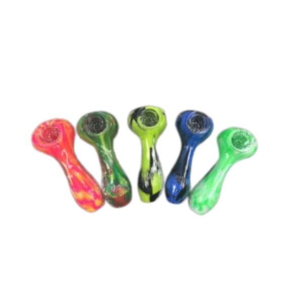 Silicone HP With Glass Screen 4.5" Assorted Color