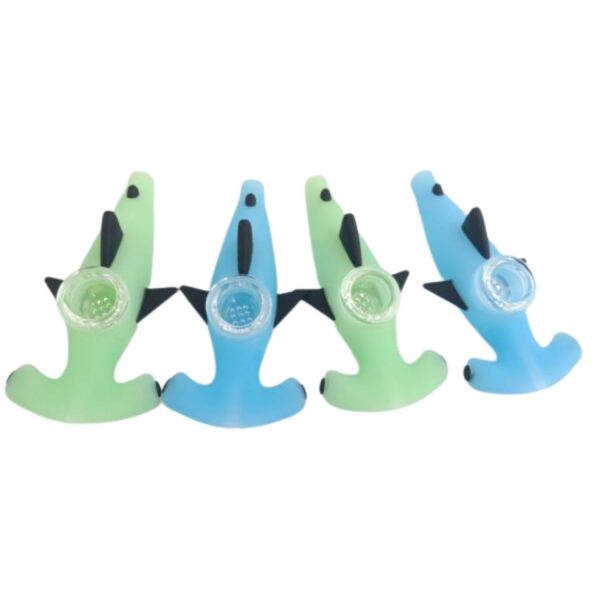 Shark Style Silicone HP With Glass Screen 4.1" Assorted Color