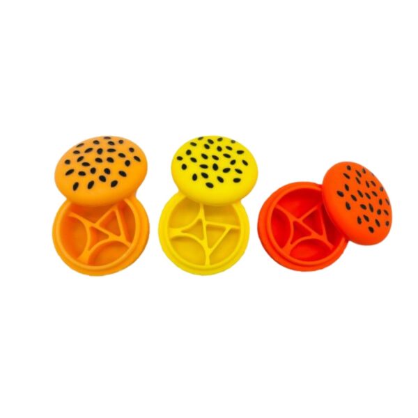 Hamburger Silicone Container 80mm x 40mm Case of 2