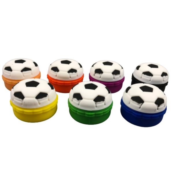 Soccer Silicone Container 46mm x 33mm 15ml Case of 10