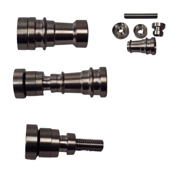4-in-1 Domeless Nail Fits On Male/Female 19mm/14mm