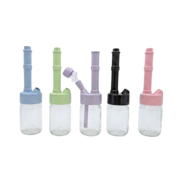 GLASS WATER PIRPE ASSORTED COLOR